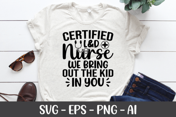 Certified L D Nurse Graphics: Crafts & Playful Design